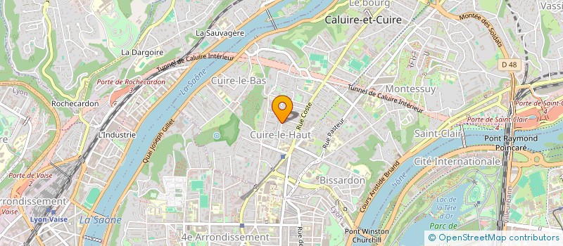 localisation de l'entreprise MONSIEUR ANTHONY MACAJONE à CALUIRE-ET-CUIRE
