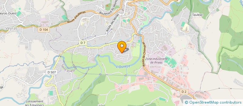 localisation de l'entreprise MONSIEUR ANTHONY MACCHI  LACHAPELLE-SOUS-CHANEAC