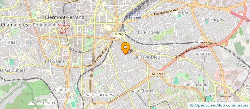 localisation de l'entreprise MONSIEUR ANTHONY MACHADO  LEMPDES