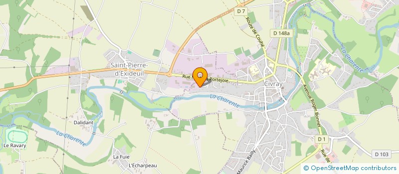 localisation de l'entreprise MONSIEUR ANTHONY MACQUIN  CIVRAY