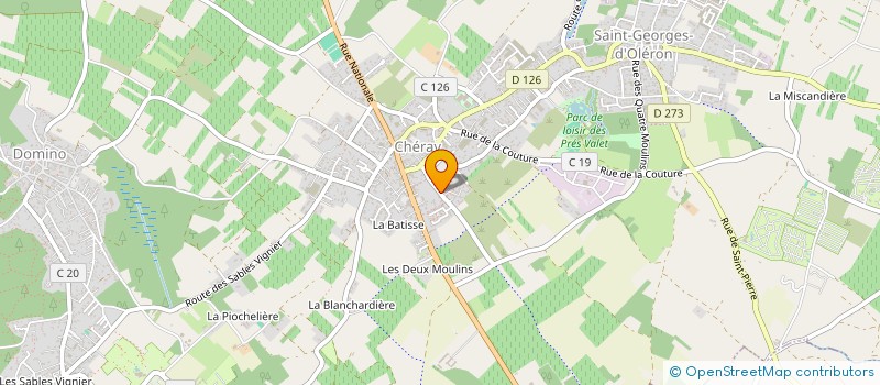 localisation de l'entreprise MONSIEUR ANTHONY MAFFEZZONI  SAINT-GEORGES-D'OLERON