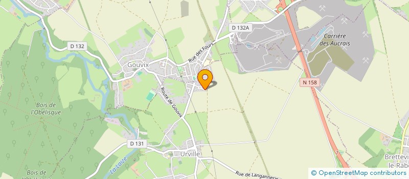 localisation de l'entreprise MONSIEUR ANTHONY MAHEUT  URVILLE