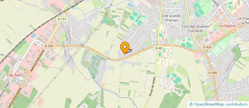 localisation de l'entreprise MONSIEUR ANTHONY MAILLET à CHATEAUROUX