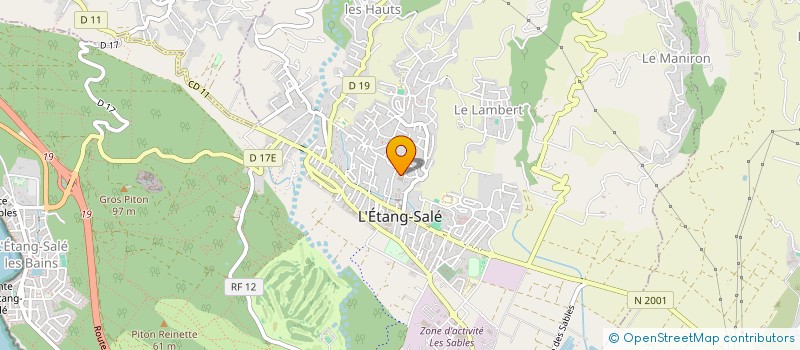 localisation de l'entreprise MONSIEUR ANTHONY MAILLOT  L ETANG SALE