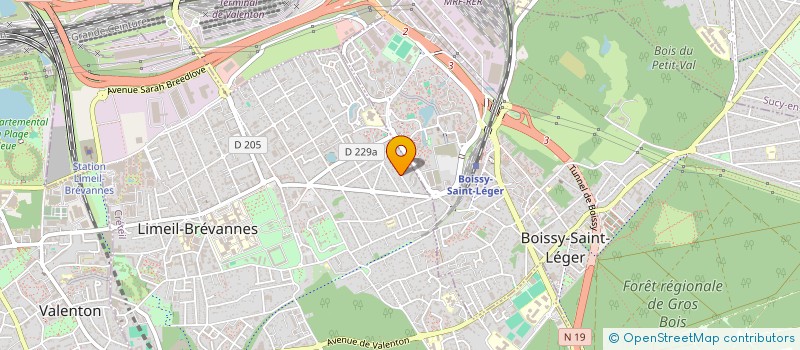 localisation de l'entreprise MONSIEUR ANTHONY MAINE à LIMEIL-BREVANNES