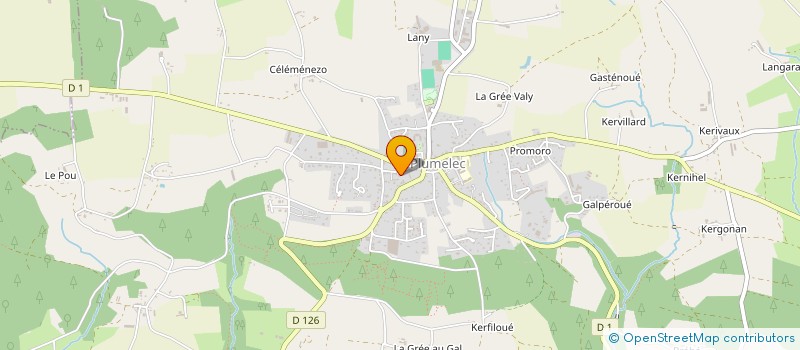 localisation de l'entreprise MONSIEUR ANTHONY MAINGUY  PLAUDREN