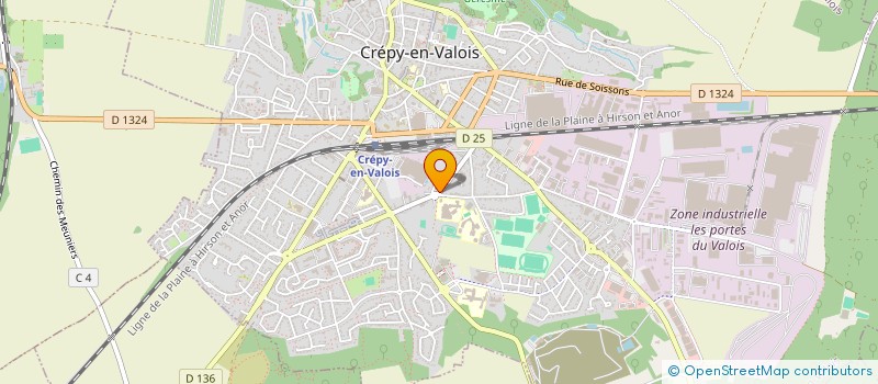 localisation de l'entreprise MONSIEUR ANTHONY MALAQUIN  LE PLESSIS-BELLEVILLE