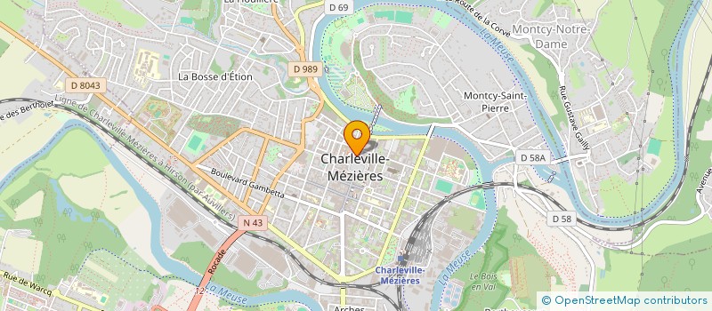 localisation de l'entreprise MONSIEUR ANTHONY MANGIN à PRIX-LES-MEZIERES