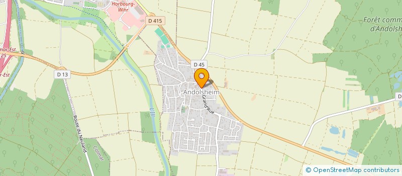 localisation de l'entreprise MONSIEUR ANTHONY MANN  LOGELHEIM