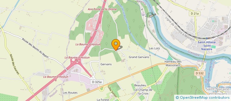 localisation de l'entreprise MONSIEUR ANTHONY MANSUY  EYMEUX