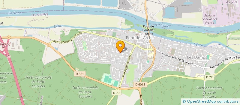 localisation de l'entreprise MONSIEUR ANTHONY MANSUY à PONT-DE-L'ARCHE