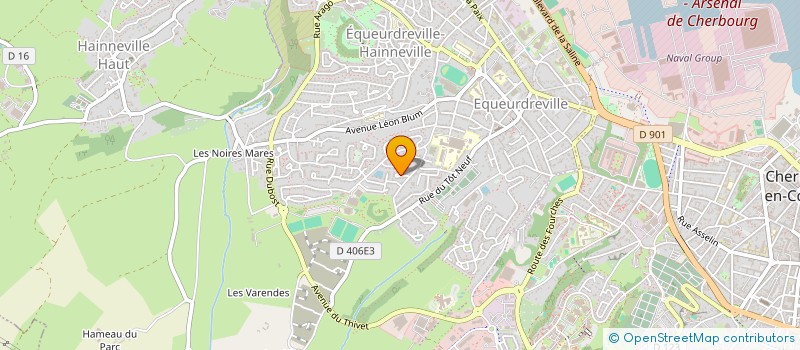 localisation de l'entreprise MONSIEUR ANTHONY MARAIS à CHERBOURG-EN-COTENTIN