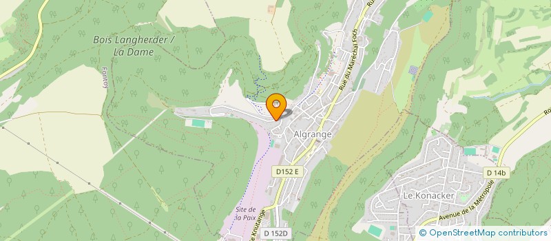 localisation de l'entreprise MONSIEUR ANTHONY MARANO  ALGRANGE