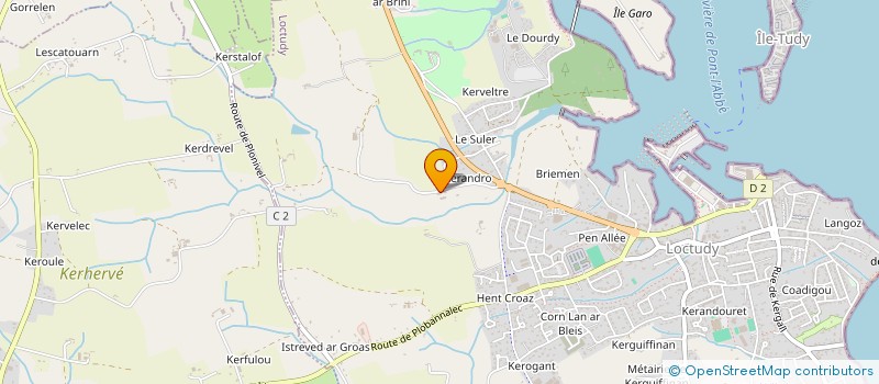 localisation de l'entreprise MONSIEUR ANTHONY MARBLE à LOCTUDY