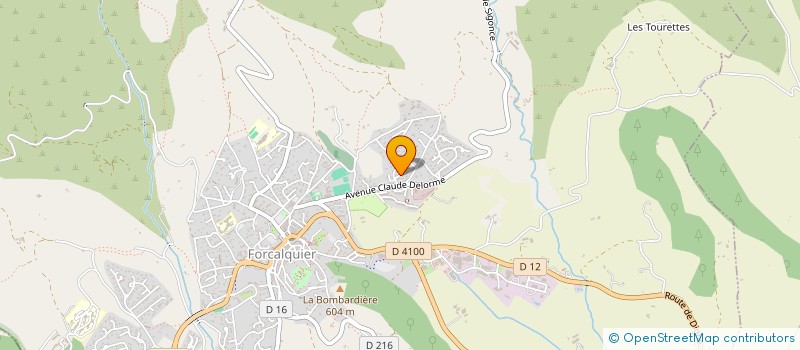 localisation de l'entreprise MONSIEUR ANTHONY MARC MICHEL BATAILLE  FORCALQUIER