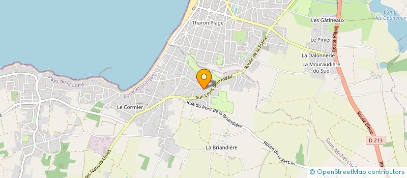 localisation de l'entreprise MONSIEUR ANTHONY MARCHAND à LA PLAINE-SUR-MER