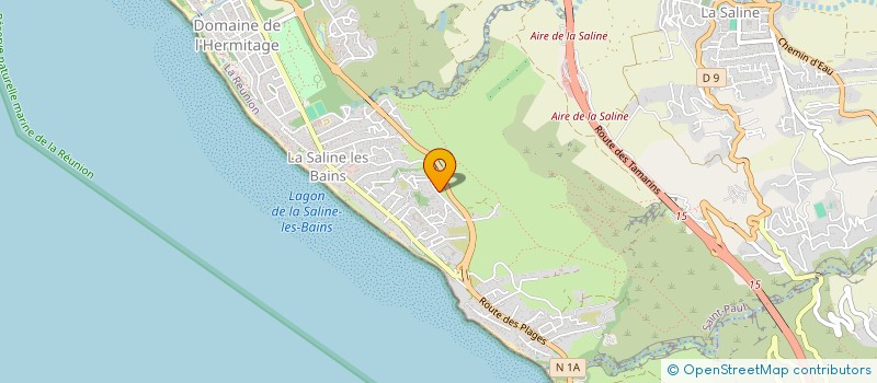 localisation de l'entreprise MONSIEUR ANTHONY MARDELLE  SAINT-PAUL