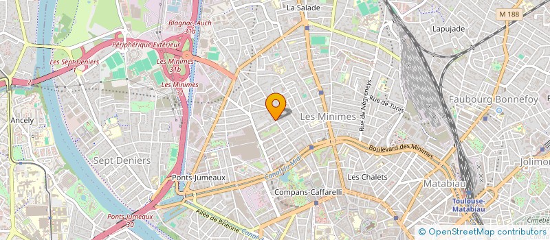 localisation de l'entreprise MONSIEUR ANTHONY MARE à TOULOUSE
