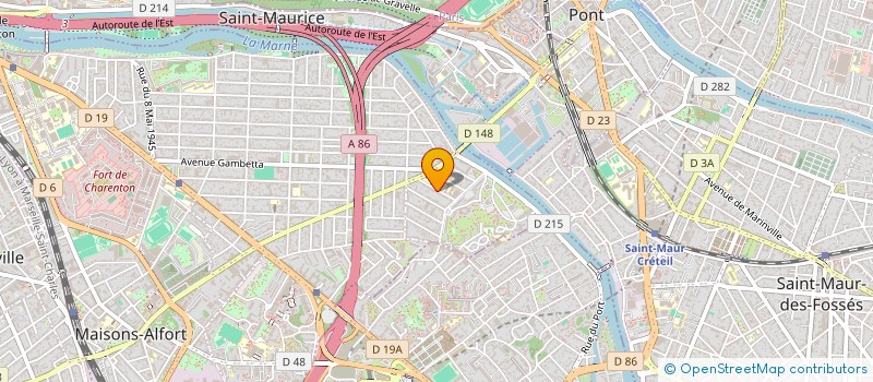 localisation de l'entreprise MONSIEUR ANTHONY MARIN à MAISONS ALFORT
