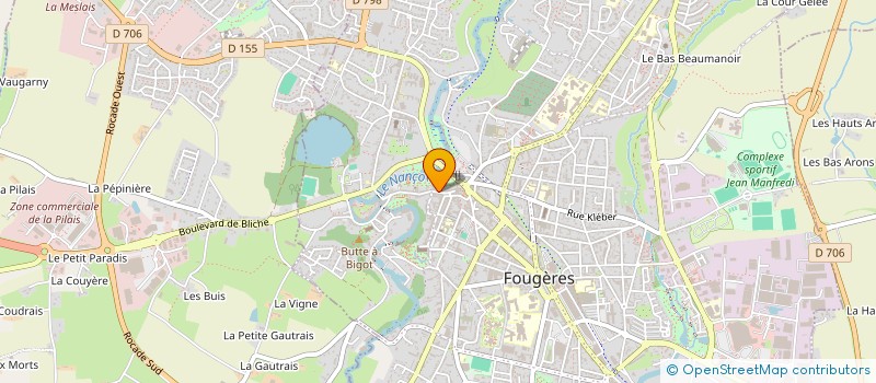 localisation de l'entreprise MONSIEUR ANTHONY MARION à FOUGERES