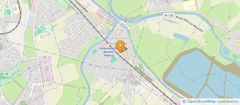 localisation de l'entreprise MONSIEUR ANTHONY MARLIER  LANEUVEVILLE-DEVANT-NANCY