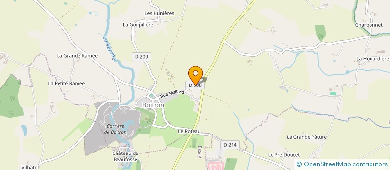 localisation de l'entreprise MONSIEUR ANTHONY MARMEY à BOITRON