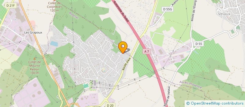 localisation de l'entreprise MONSIEUR ANTHONY MARRAS  ROGNAC