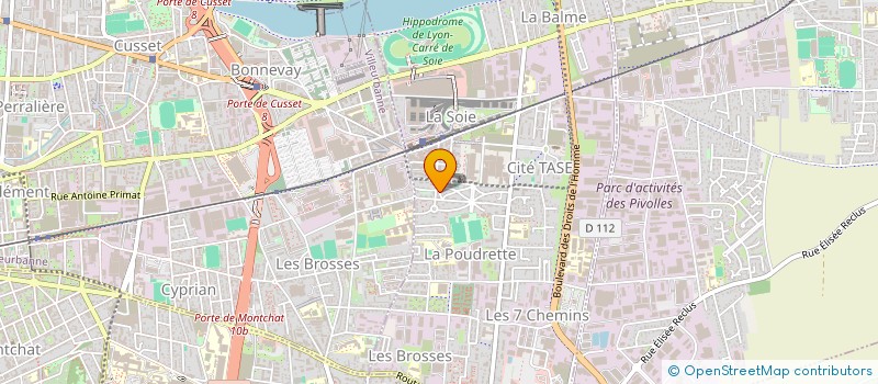 localisation de l'entreprise MONSIEUR ANTHONY MARTIN  VAULX-EN-VELIN