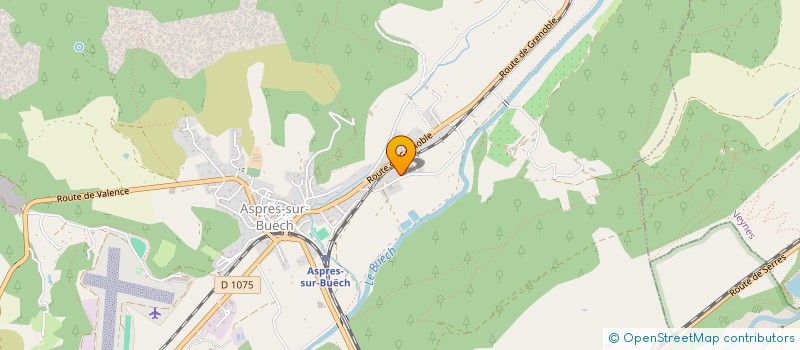 localisation de l'entreprise MONSIEUR ANTHONY MARTIN  ASPRES-SUR-BUECH