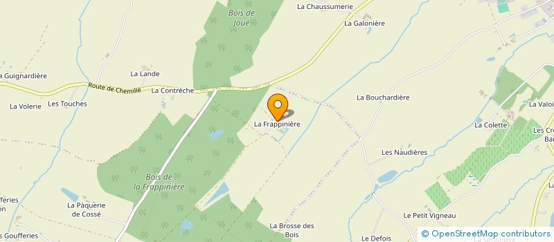 localisation de l'entreprise MONSIEUR ANTHONY MARTINEAU  CHEMILLE-EN-ANJOU