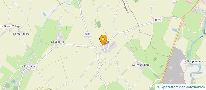 localisation de l'entreprise MONSIEUR ANTHONY MARTINEAU à RIVES-DU-FOUGERAIS