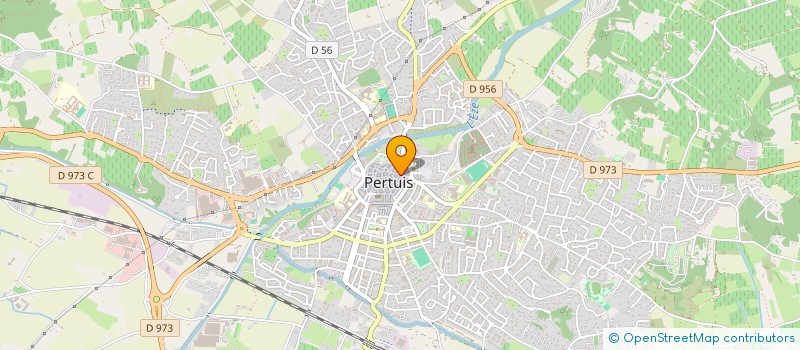 localisation de l'entreprise MONSIEUR ANTHONY MARTINEZ  PERTUIS