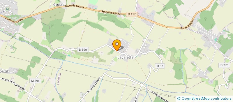 localisation de l'entreprise MONSIEUR ANTHONY MARTINS  LAVALETTE