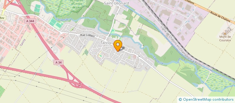 localisation de l'entreprise MONSIEUR ANTHONY MARTINS DOS REIS  TAISSY