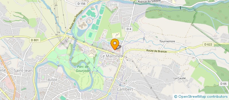 localisation de l'entreprise MONSIEUR ANTHONY MARTY  CASTRES