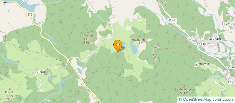 localisation de l'entreprise MONSIEUR ANTHONY MARZET  SAINT-SYLVESTRE