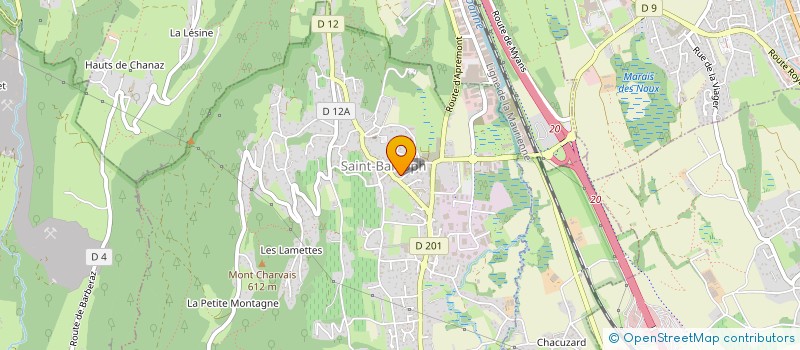 localisation de l'entreprise MONSIEUR ANTHONY MASIA à LA RAVOIRE