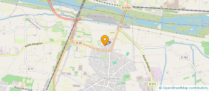 localisation de l'entreprise MONSIEUR ANTHONY MATAMOROS  ROGNONAS