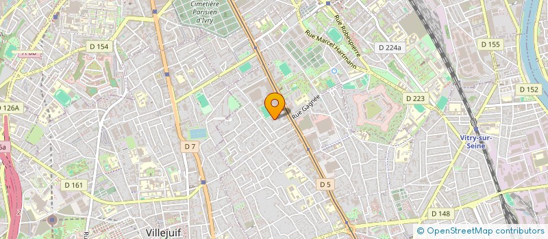 localisation de l'entreprise MONSIEUR ANTHONY MATOS à VITRY-SUR-SEINE