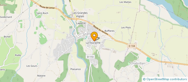 localisation de l'entreprise MONSIEUR ANTHONY MATUSIAK  GRANE