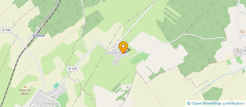 localisation de l'entreprise MONSIEUR ANTHONY MAUR  LANDECOURT