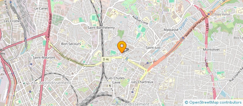 localisation de l'entreprise MONSIEUR ANTHONY MAUREAU à MARSEILLE