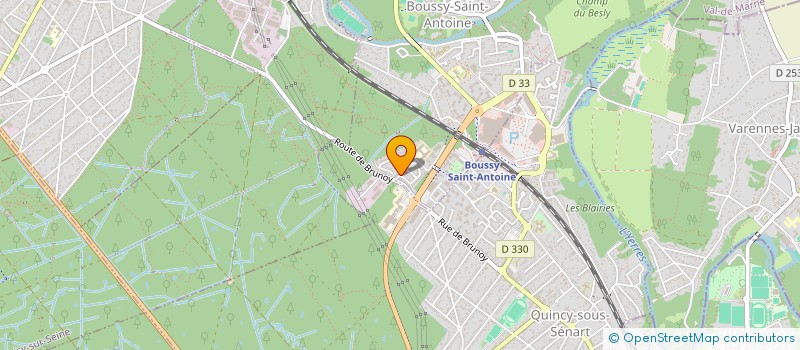 localisation de l'entreprise MONSIEUR ANTHONY MBOUNKAP  BOUSSY-SAINT-ANTOINE