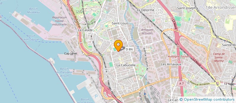 localisation de l'entreprise MONSIEUR ANTHONY MEAD à MARSEILLE