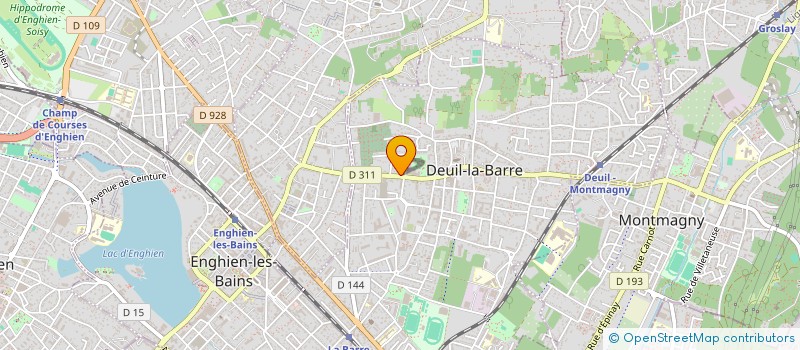 localisation de l'entreprise MONSIEUR ANTHONY MEAS  DEUIL-LA-BARRE