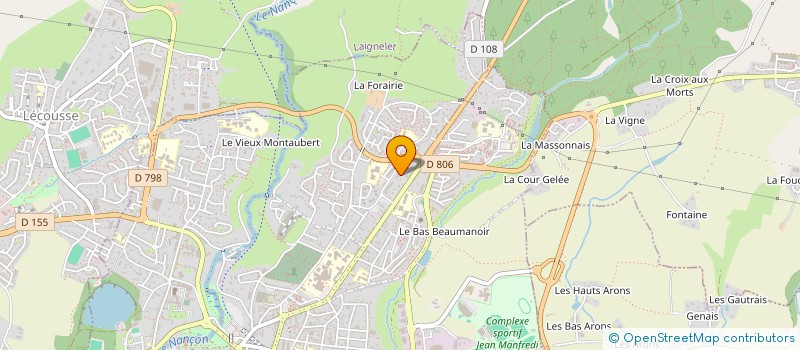 localisation de l'entreprise MONSIEUR ANTHONY MEBARKI  FOUGERES