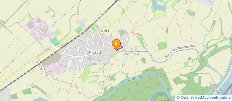 localisation de l'entreprise MONSIEUR ANTHONY MECKERT  KILSTETT