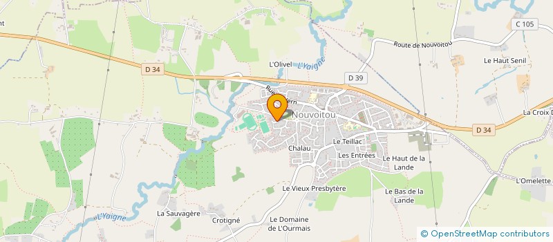 localisation de l'entreprise MONSIEUR ANTHONY MENARD  NOUVOITOU