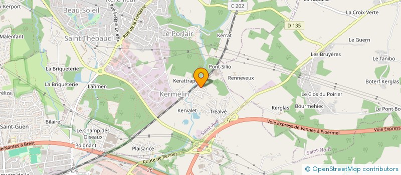 localisation de l'entreprise MONSIEUR ANTHONY MENDES  SAINT-AVE