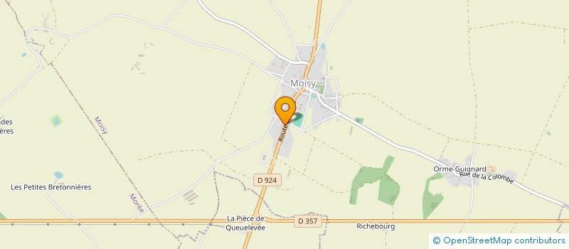 localisation de l'entreprise MONSIEUR ANTHONY MENY  MOISY